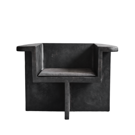 brutus lounge chair grey
