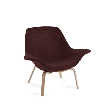 Oyster chair wood offecct